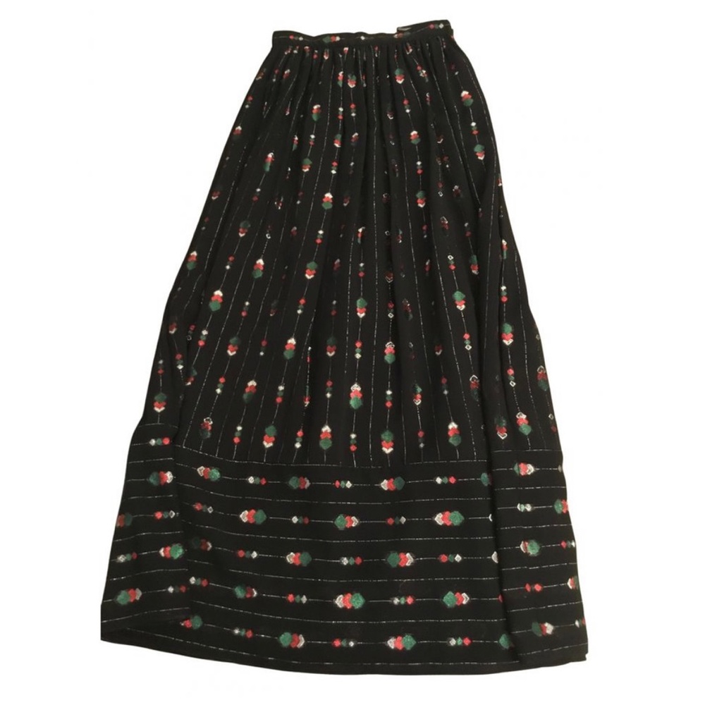 Gucci Chiffon Maxi Skirt
